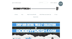 Desktop Screenshot of bobbyfresh.com